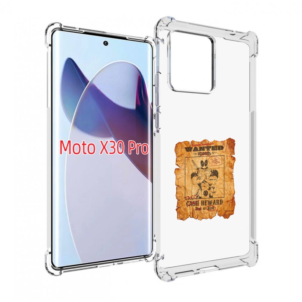 

Чехол MyPads дедпул для Motorola Moto X30 Pro, Прозрачный, Tocco