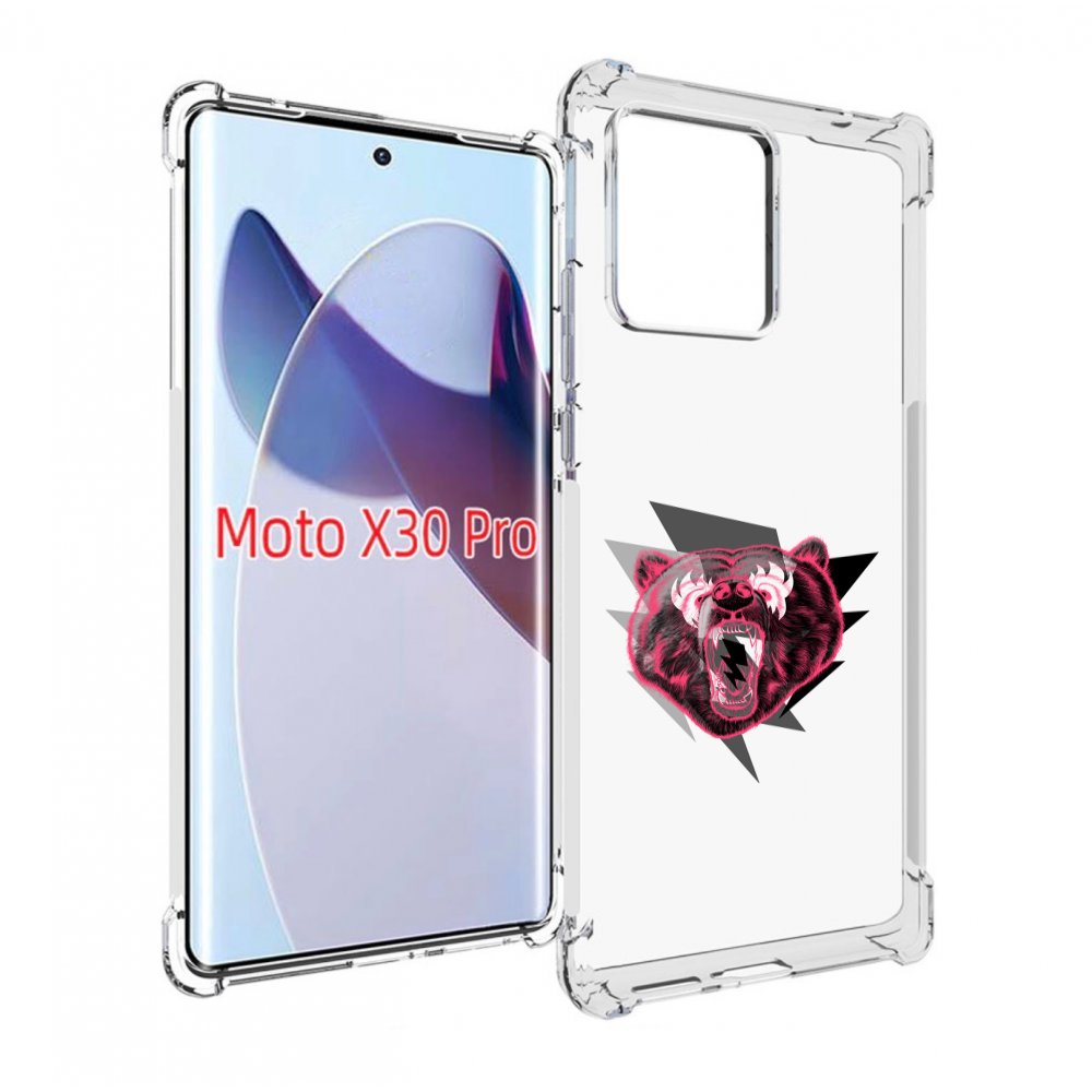 

Чехол MyPads грозовой медведь для Motorola Moto X30 Pro, Прозрачный, Tocco