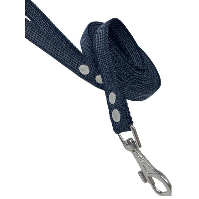 

Поводок для собак нейлоновый прорезиненный усиленный 10 м х 25 мм (Черный)