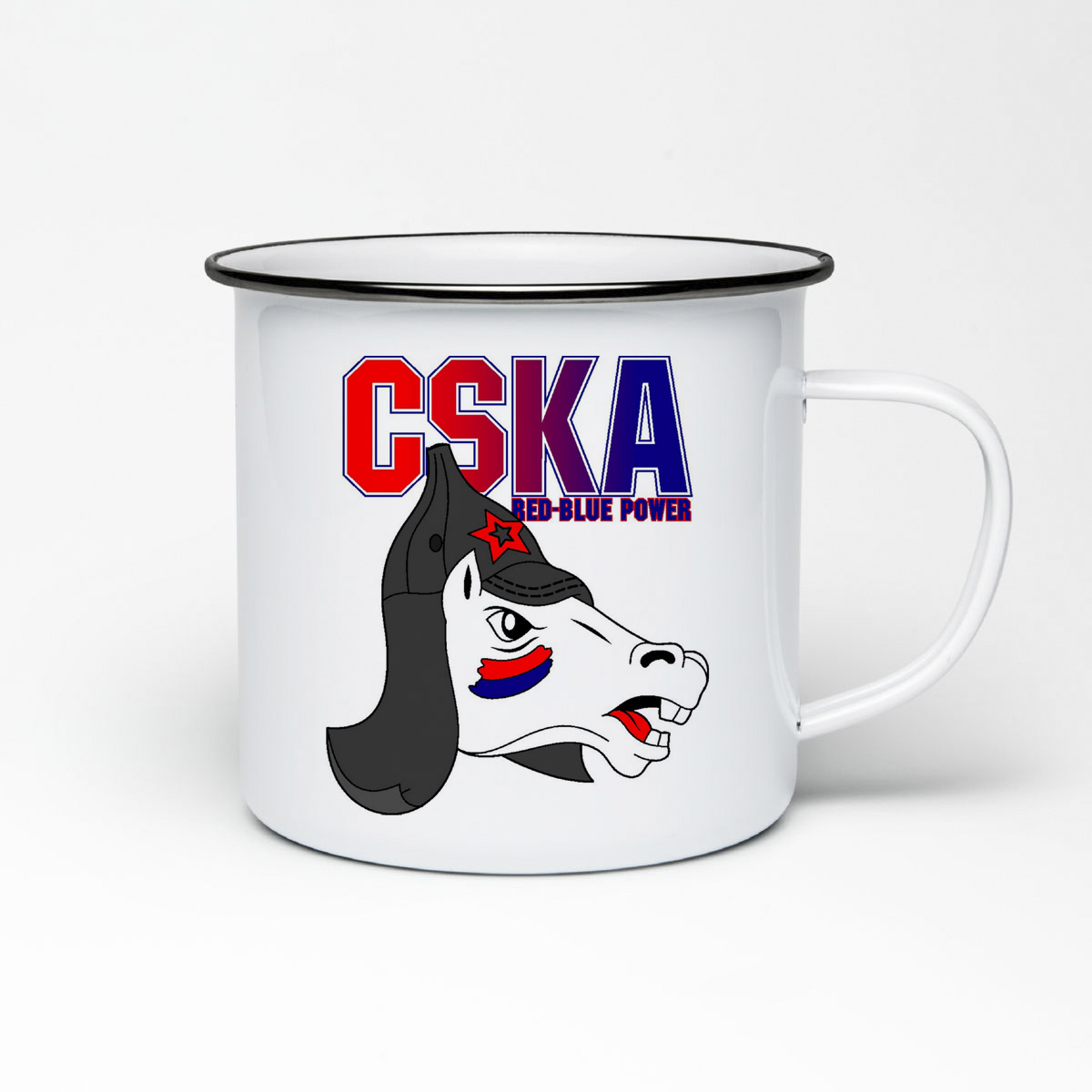 

Кружка металлическая CoolPodarok ЦСКА