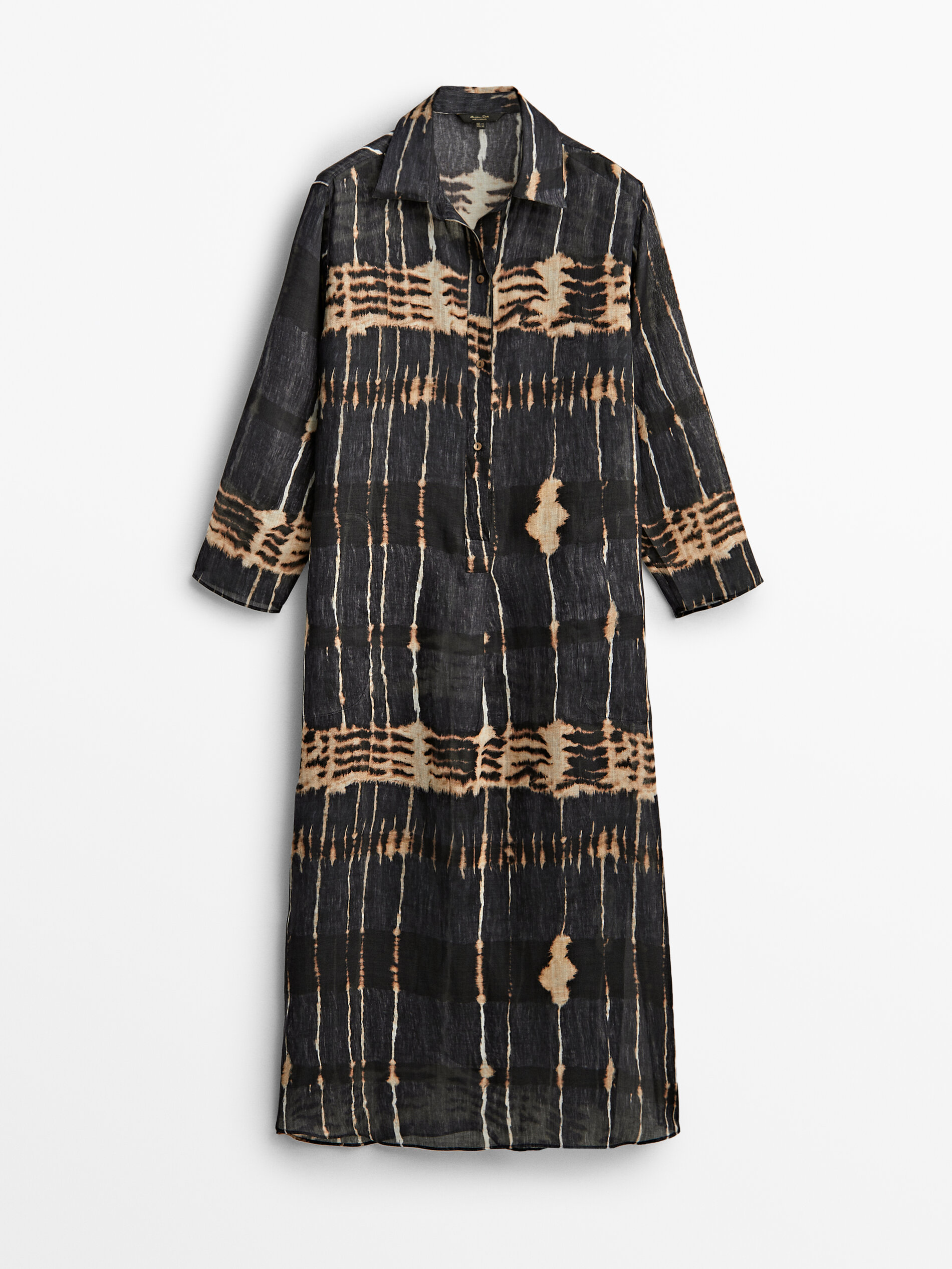 

Платье женское Massimo Dutti 06608813800 черное 34, 06608813800