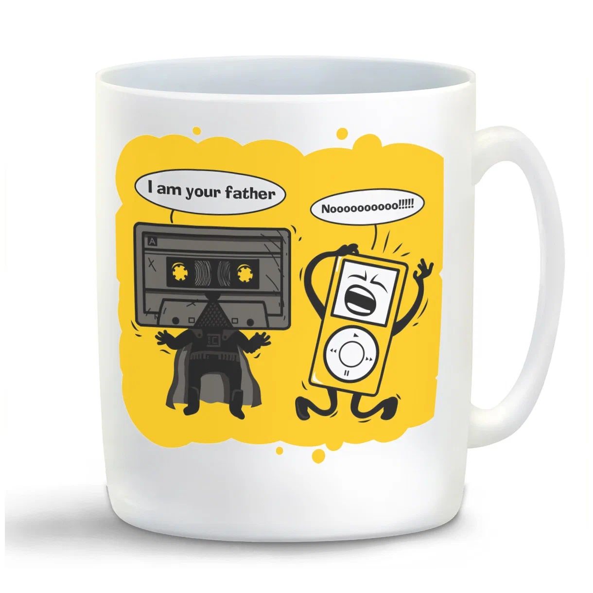 

Кружка CoolPodarok Прикол Касета i am your father