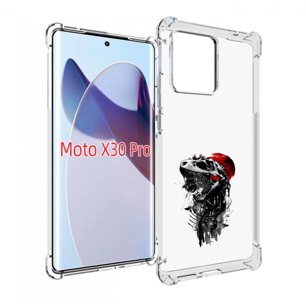 

Чехол MyPads вымерший динозавр для Motorola Moto X30 Pro, Прозрачный, Tocco