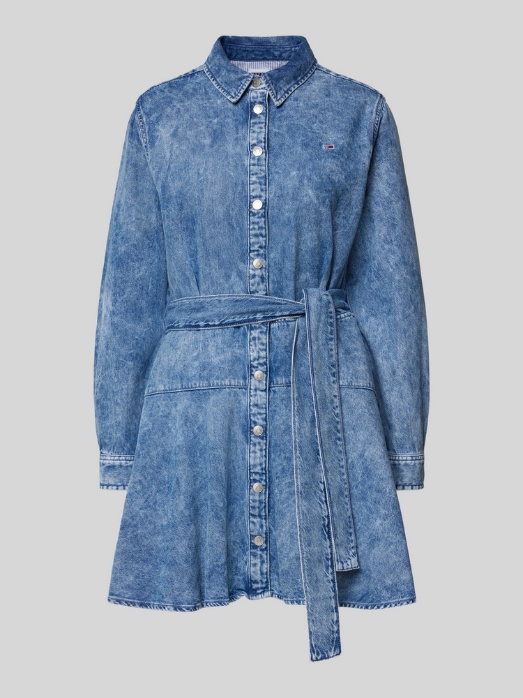 

Платье женское Tommy Jeans DW0DW19813 синее XL, Синий, DW0DW19813