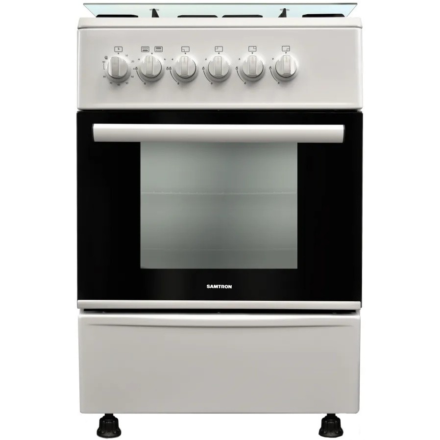 

Газовая плита Samtron FS WH557210 White, FS WH557210 белый