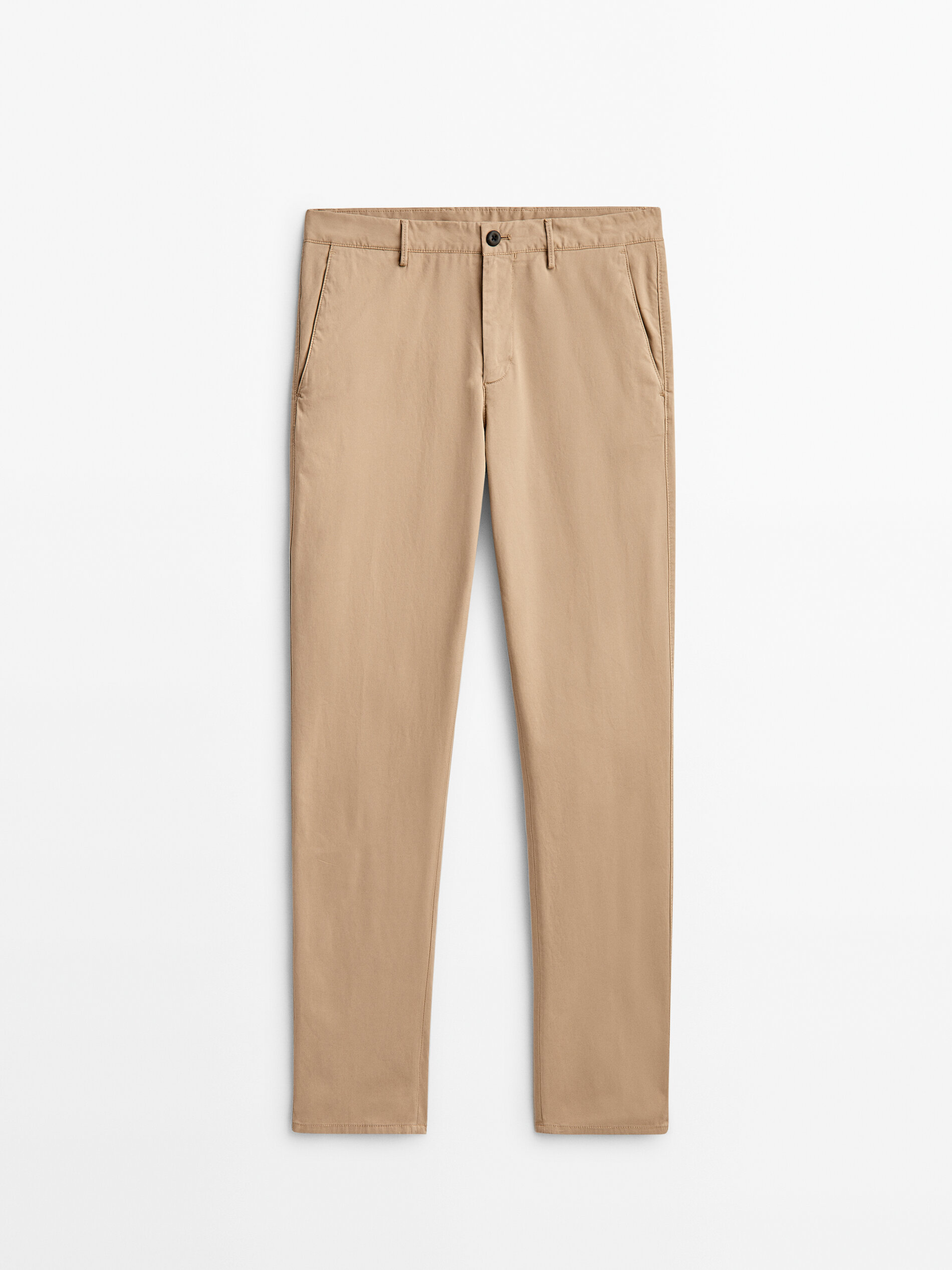 

Брюки мужские Massimo Dutti 00021020710 бежевые 44, 00021020710