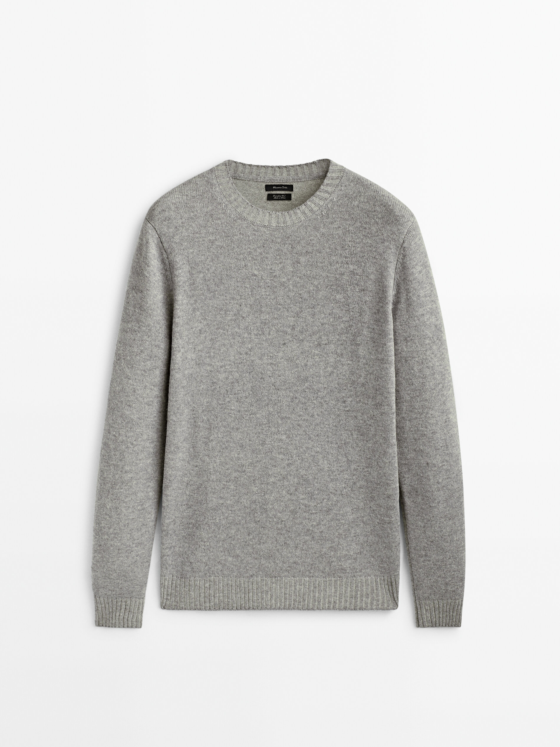 

Джемпер мужской Massimo Dutti 00911304807 серый XL, 00911304807