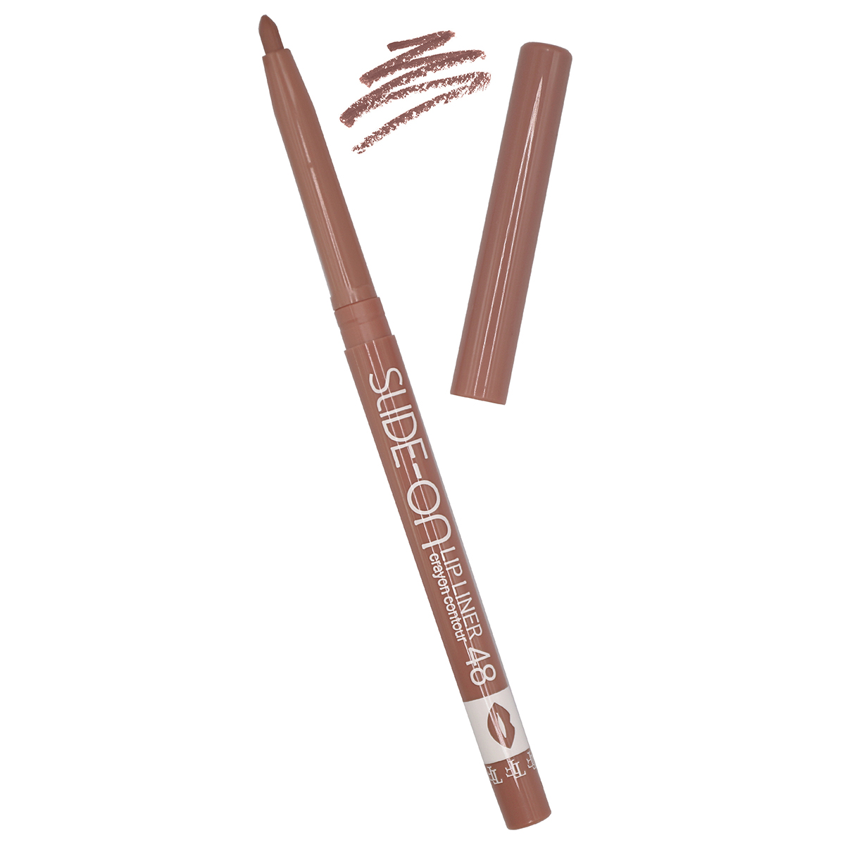 Карандаш для губ TF cosmetics автоматический Slide-on Lip Liner тон 48 light nude база irisk elite fiber 04 light nude 10 мл