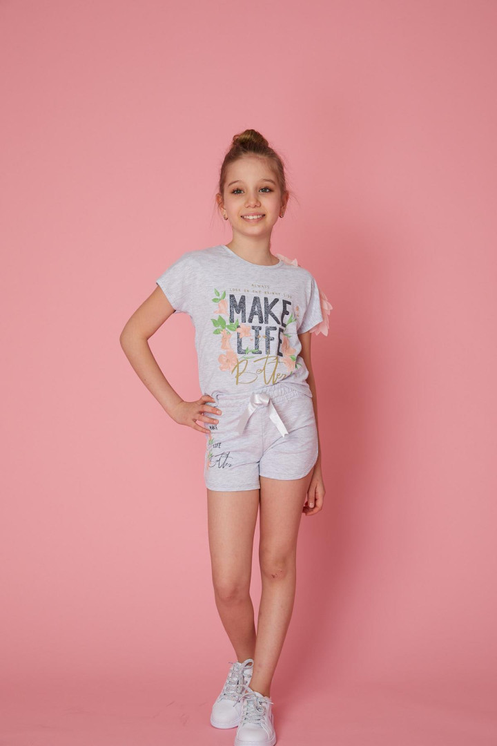

Шорты для девочки LittleStar 1636-YX пудровый 110-116 (доставка из-за рубежа), 1636-YX