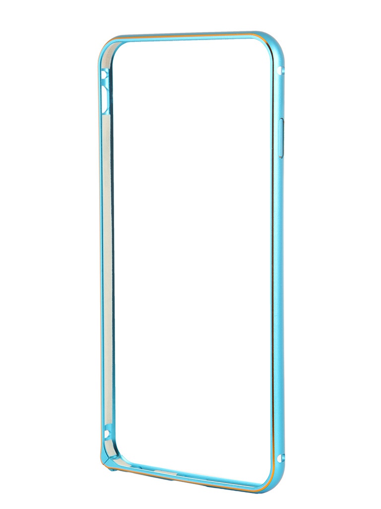 

Чехол-бампер Ainy for iPhone 6 Plus Blue QC-A014N, Синий, QC-A014N