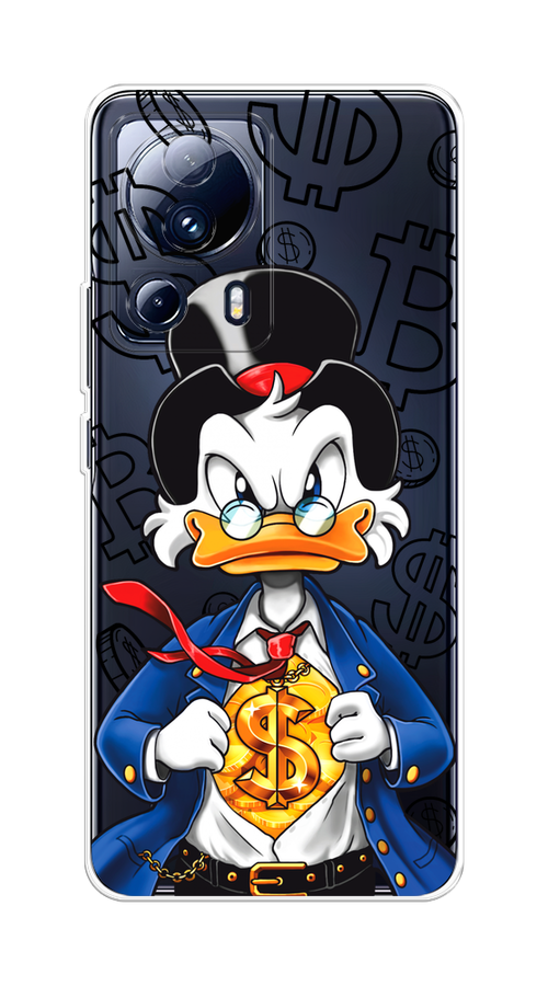 

Чехол на Xiaomi 13 Lite "Scrooge Goldman", Черный;белый;синий, 318150-1