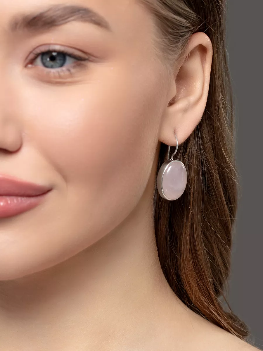 

Серьги из серебра LineFreedom LFСр0200-457-РК, кварц, LFСр0200-457-РК