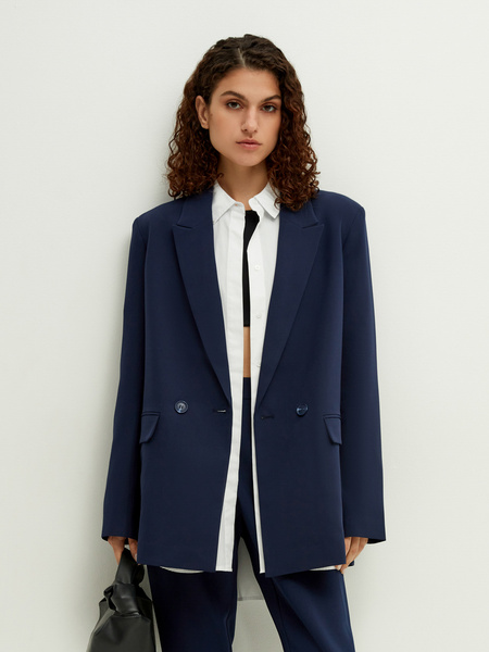 

Жакет женский ZARINA 2368297637 синий 2XL, 2368297637