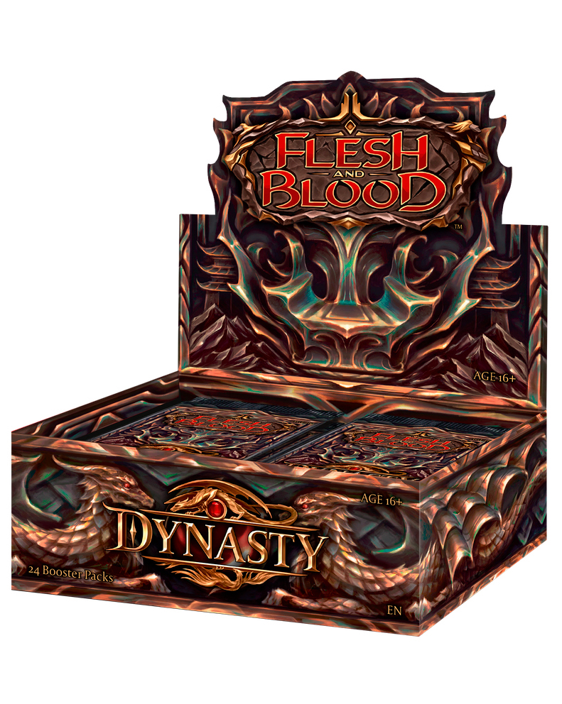 Дополнение для игры Flesh and Blood TCG: Дисплей бустеров издания Dynasty англ FAB2203-EN