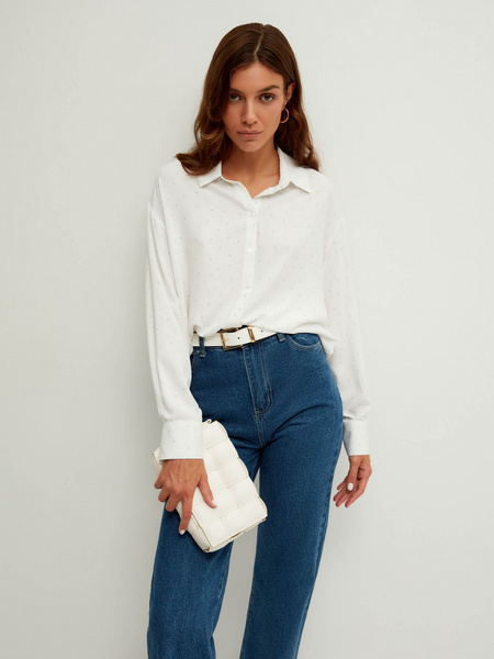 

Блуза женская ZARINA 2368115315 голубая XS, 2368115315
