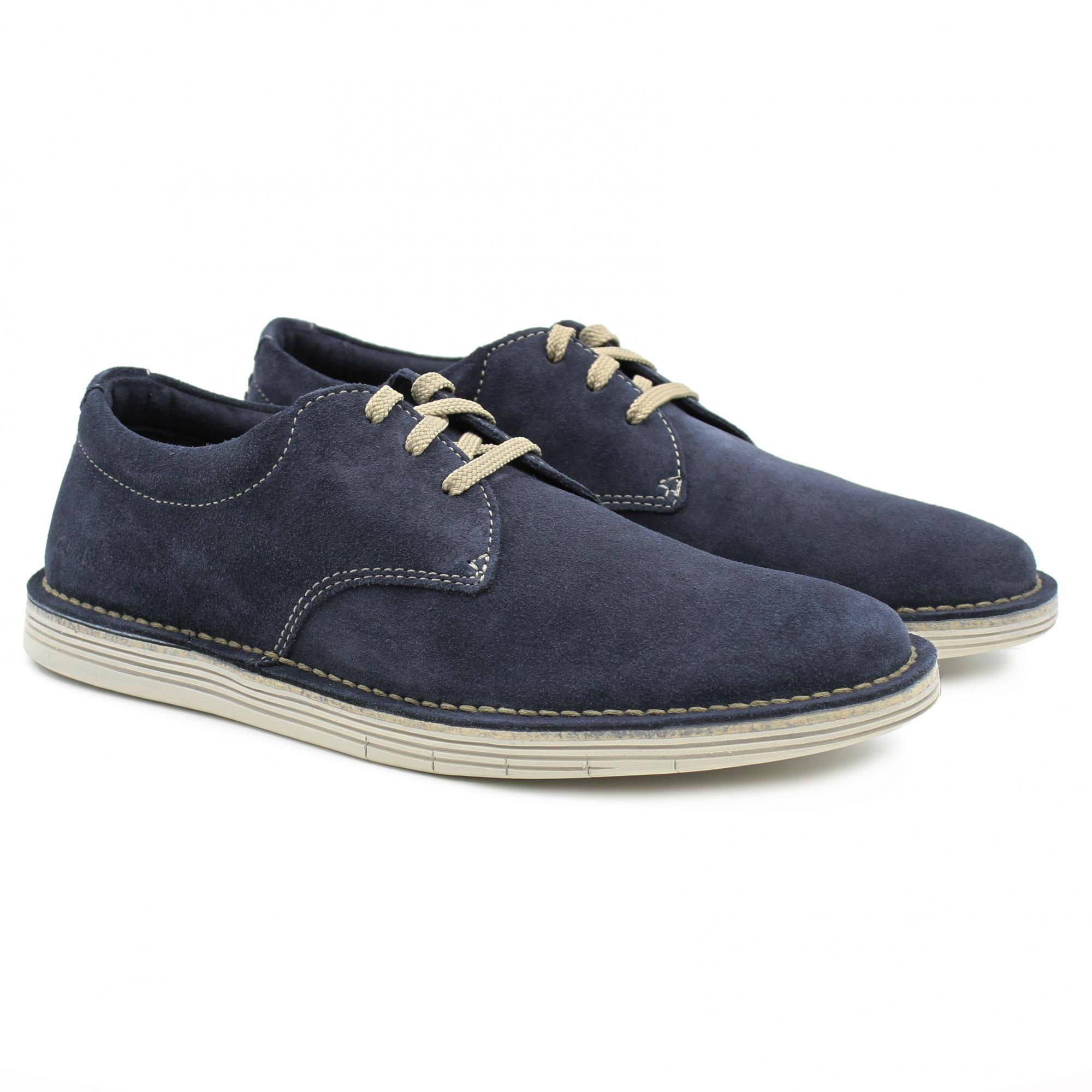 

Полуботинки мужские Clarks Forge Vibe 26157979 синие 39.5 EU, Forge Vibe 26157979