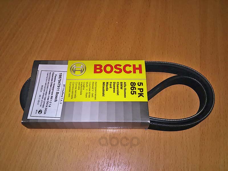 

Ремень Поликлиновой 5Рк865 1987947911 BOSCH 1987947911