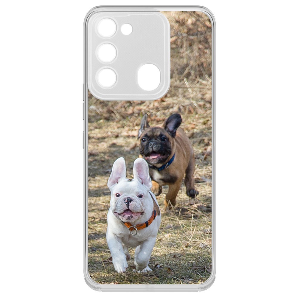

Чехол-накладка Догонялки для TECNO Spark 8C, Прозрачный