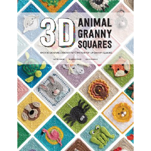 

3d animal granny squares / Semaan, Celine Moore, Sharna Moore, Caitie