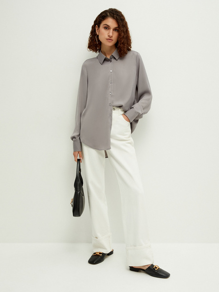 

Блуза женская ZARINA 2368173375 серая XS, 2368173375