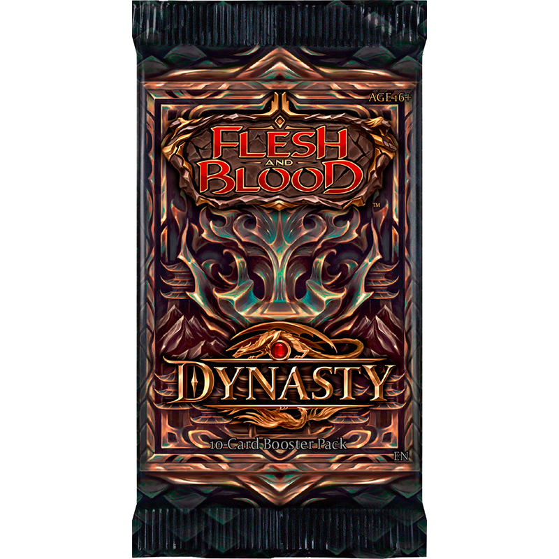 Дополнение для игры Flesh and Blood TCG Бустер издания Dynasty англ 305473 595₽