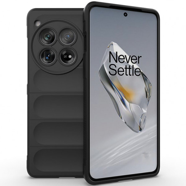 

Противоударный чехол Flex Silicone для OnePlus 12, черный, Flex Silicone