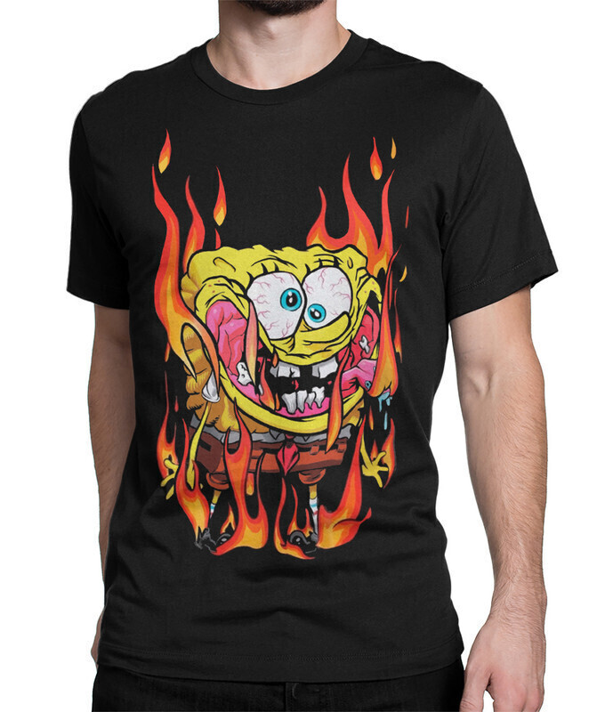 

Футболка мужская Dream Shirts Губка Боб - Спанч Боб 1000603-2 черная S, Черный, Губка Боб - Спанч Боб 1000603-2