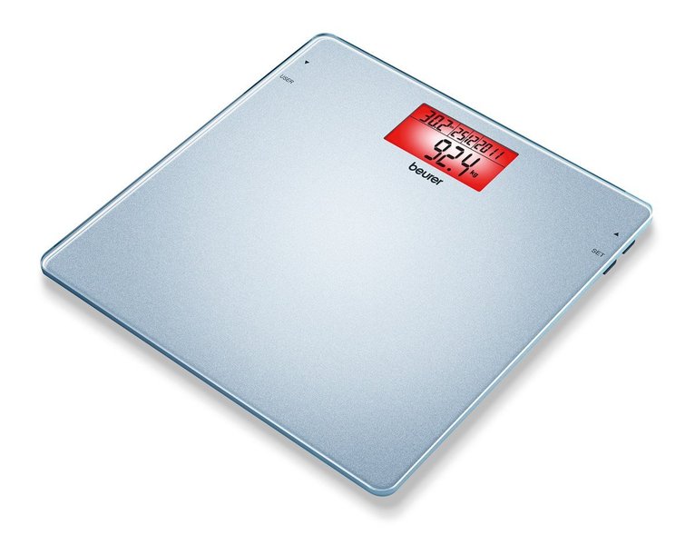 Весы напольные Beurer GS42BMI серые весы кухонные электронные металл leonord le 1705 платформа точность 1 г до 5 кг lcd дисплей серые 105021