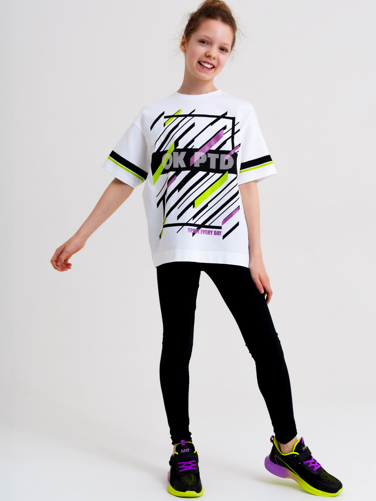 

Костюм повседневный PlayToday 22427033, черный, белый, 170, 22427033