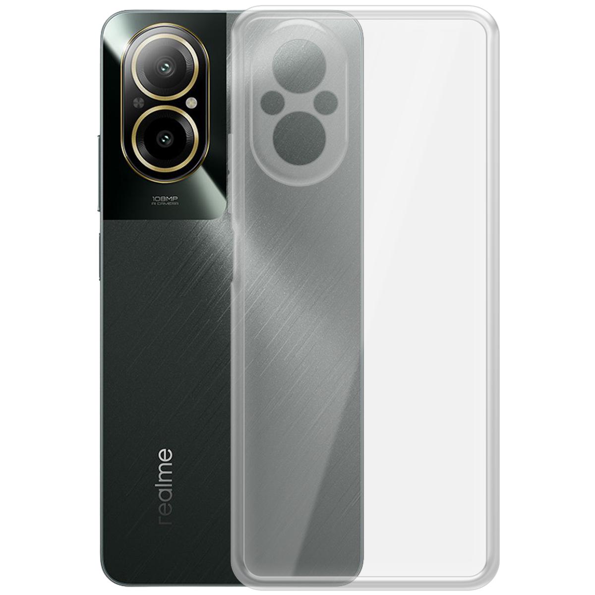 

Чехол-накладка Krutoff Clear Case для Realme C67, Прозрачный