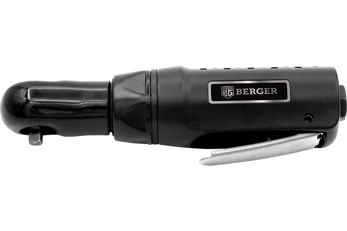 BERGER Трещотка пневматическая 1/4 «адер» berger bg1440 berger bg трещотка пневматическая 1 4 адер 440 41 нм bg1440