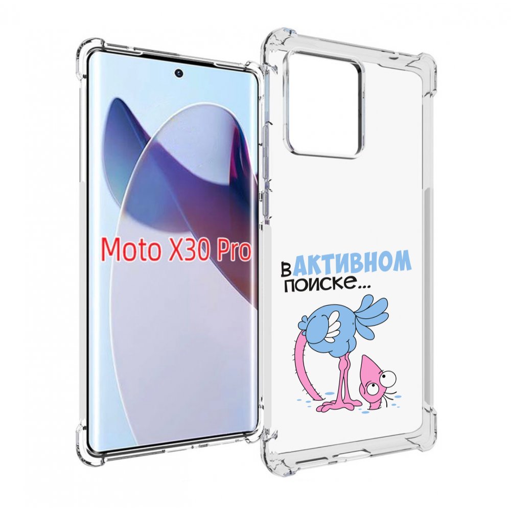 

Чехол MyPads в активном поиске для Motorola Moto X30 Pro, Прозрачный, Tocco