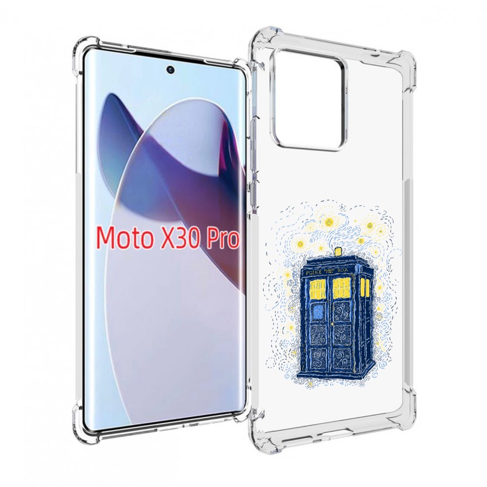 

Чехол MyPads будка рисунок для Motorola Moto X30 Pro, Прозрачный, Tocco