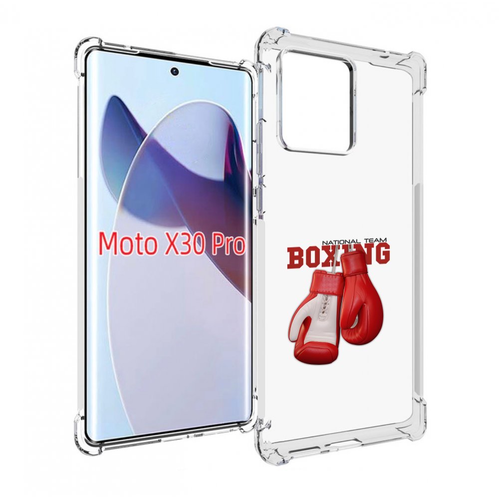

Чехол MyPads боксерские перчатки для Motorola Moto X30 Pro, Прозрачный, Tocco