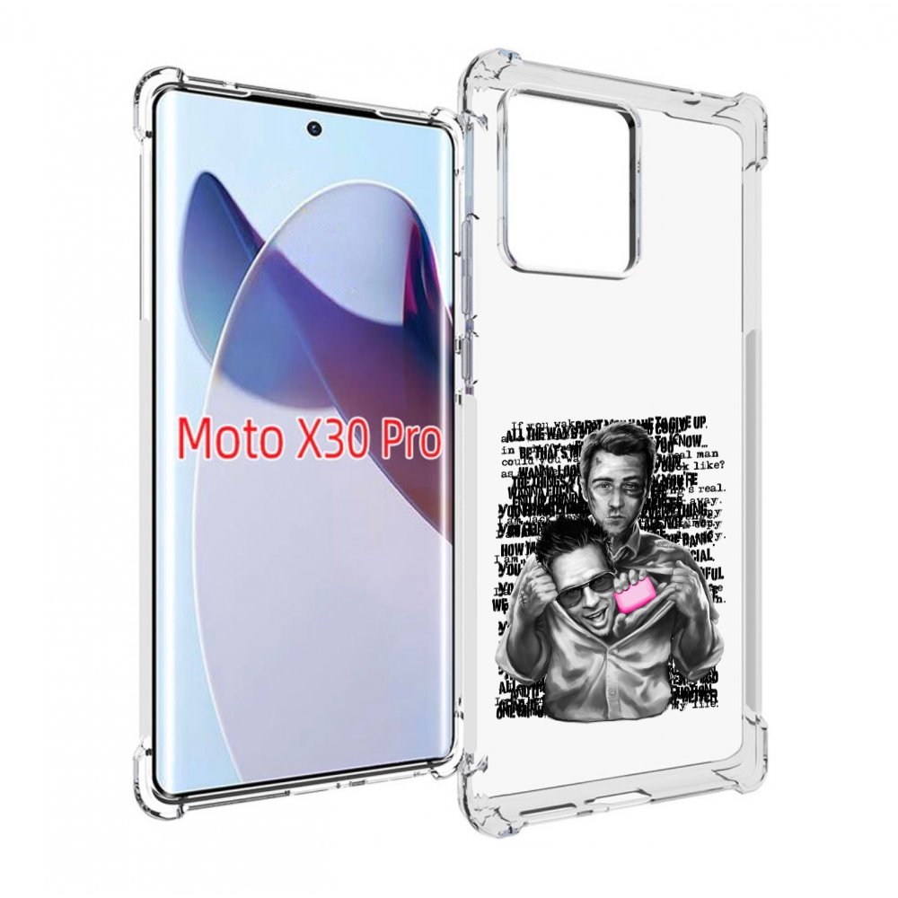 

Чехол MyPads бойцовский клуб для Motorola Moto X30 Pro, Прозрачный, Tocco