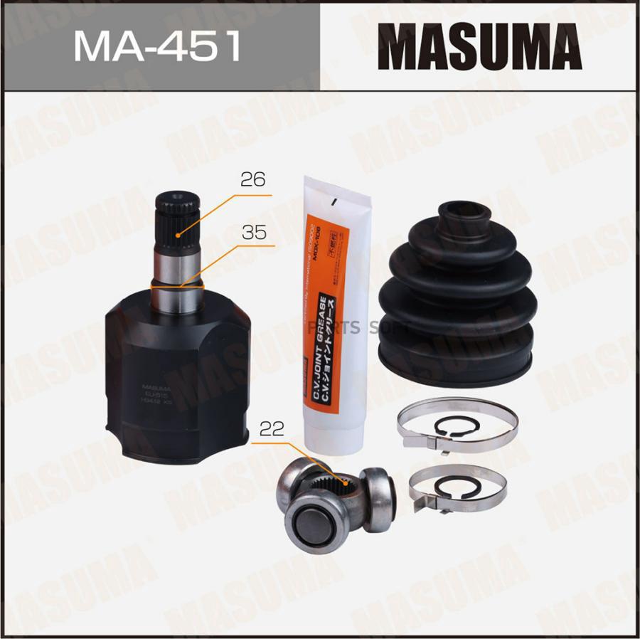 

MASUMA ШРУС MASUMA 22х35х26 LH (1/6)