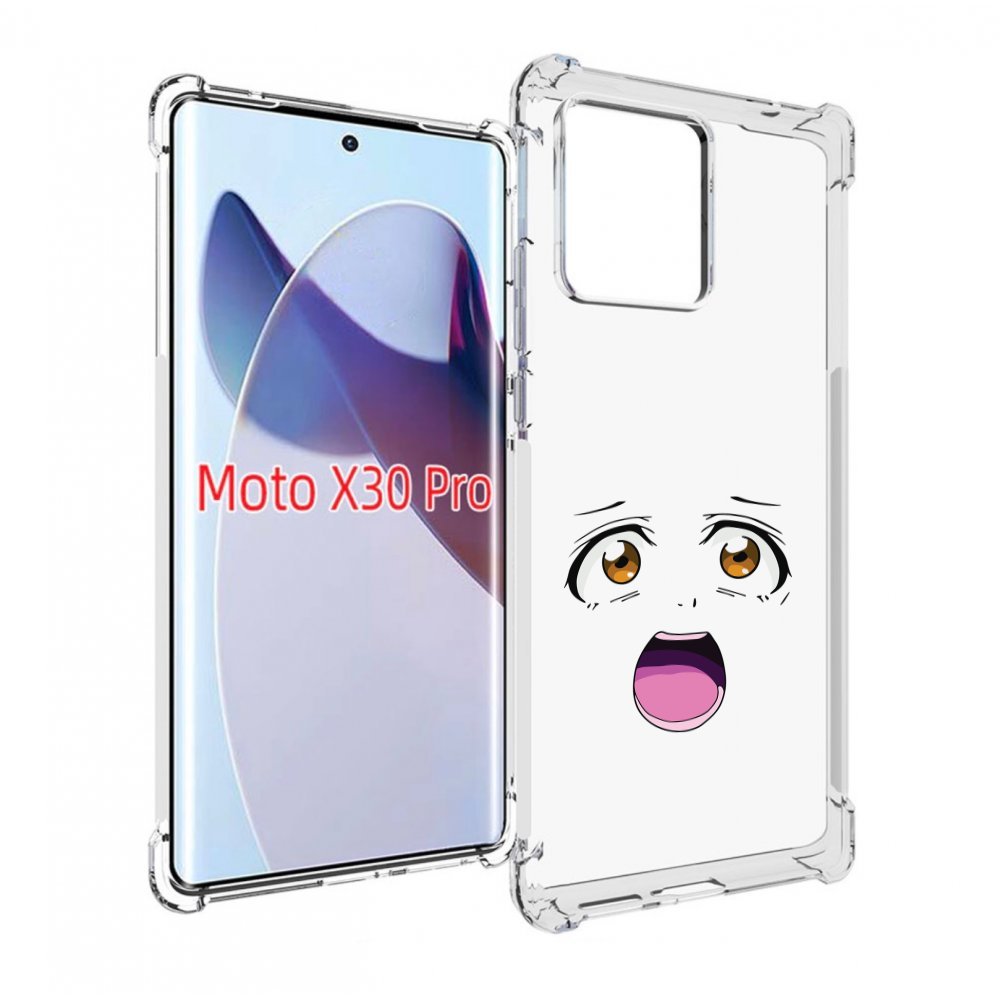 

Чехол MyPads аниме лицао для Motorola Moto X30 Pro, Прозрачный, Tocco