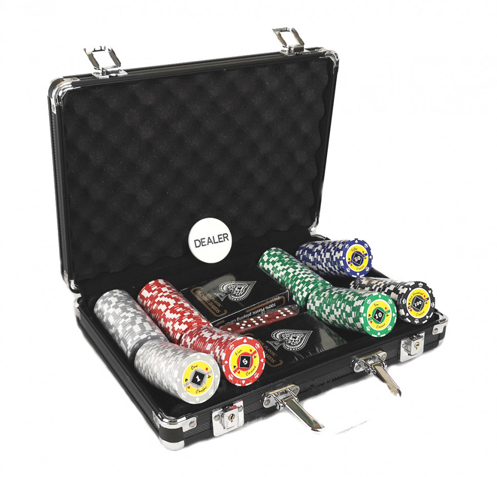 фото Набор для покера crown 200 фишек