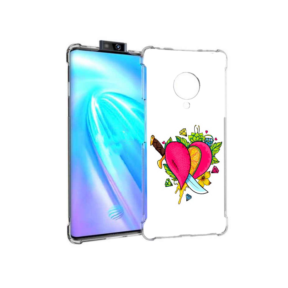 

Чехол MyPads Tocco для Vivo NEX 3 Фруктовое сердце (PT136035.381.188), Прозрачный, Tocco