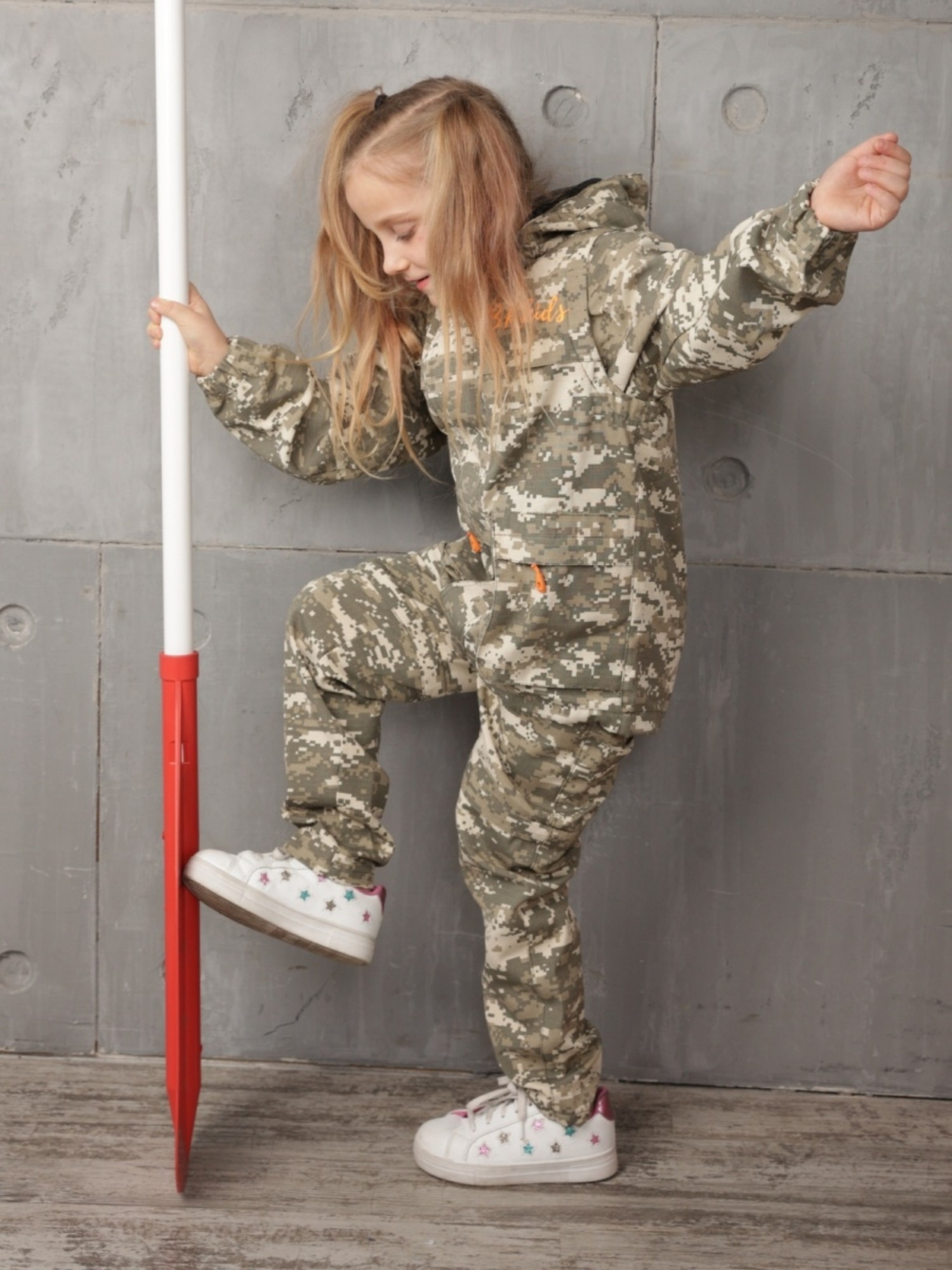 Костюм спортивный детский Белый камень Хищник, хаки, 122