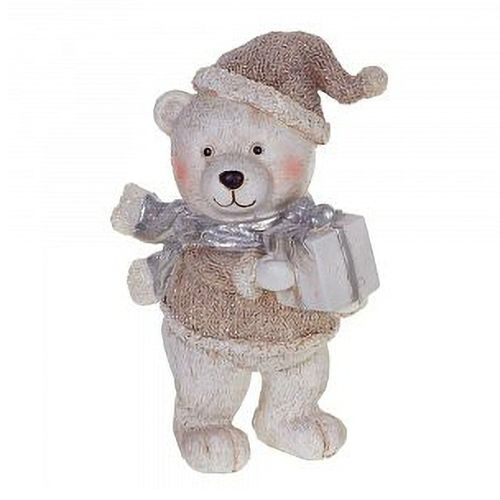 

Новогодняя фигурка Медведь 10x9,5x21,5 см, Разноцветный, Медведь