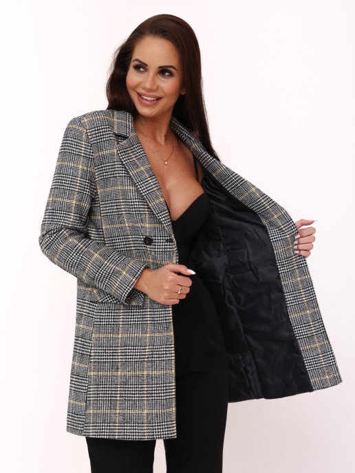 

Пиджак женский DAZZLE STYLE Шарлотта черный 48, Шарлотта