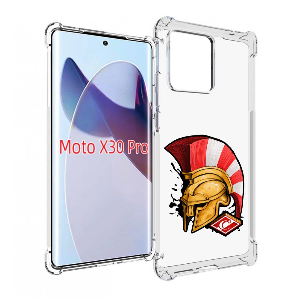 

Чехол MyPads ФК спартак шлем для Motorola Moto X30 Pro, Прозрачный, Tocco