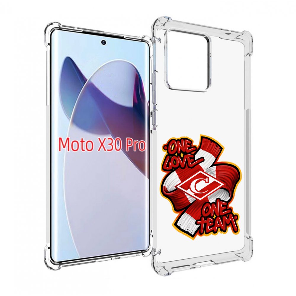 

Чехол MyPads ФК спарак 1 любовь для Motorola Moto X30 Pro, Прозрачный, Tocco