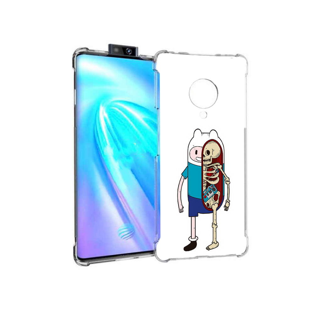

Чехол MyPads Tocco для Vivo NEX 3 Финн скелет (PT136035.381.187), Прозрачный, Tocco