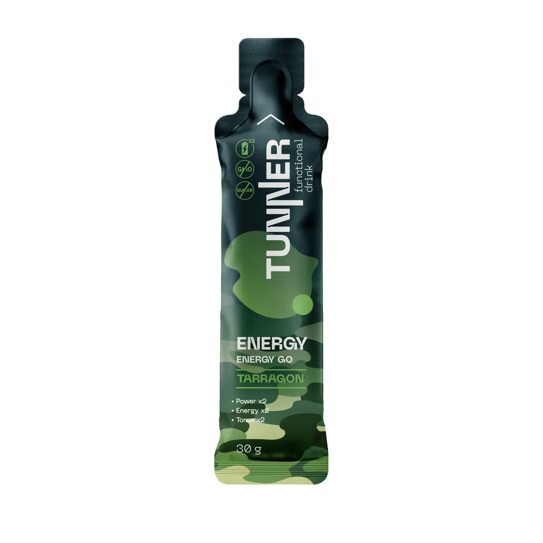 Напиток функциональный Tunner Energy go со вкусом тархун, 30 г