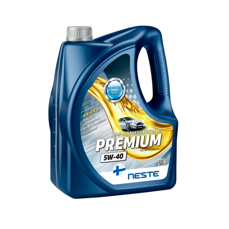 Моторное масло Полусинтетическое Premium 5W-40 4Л