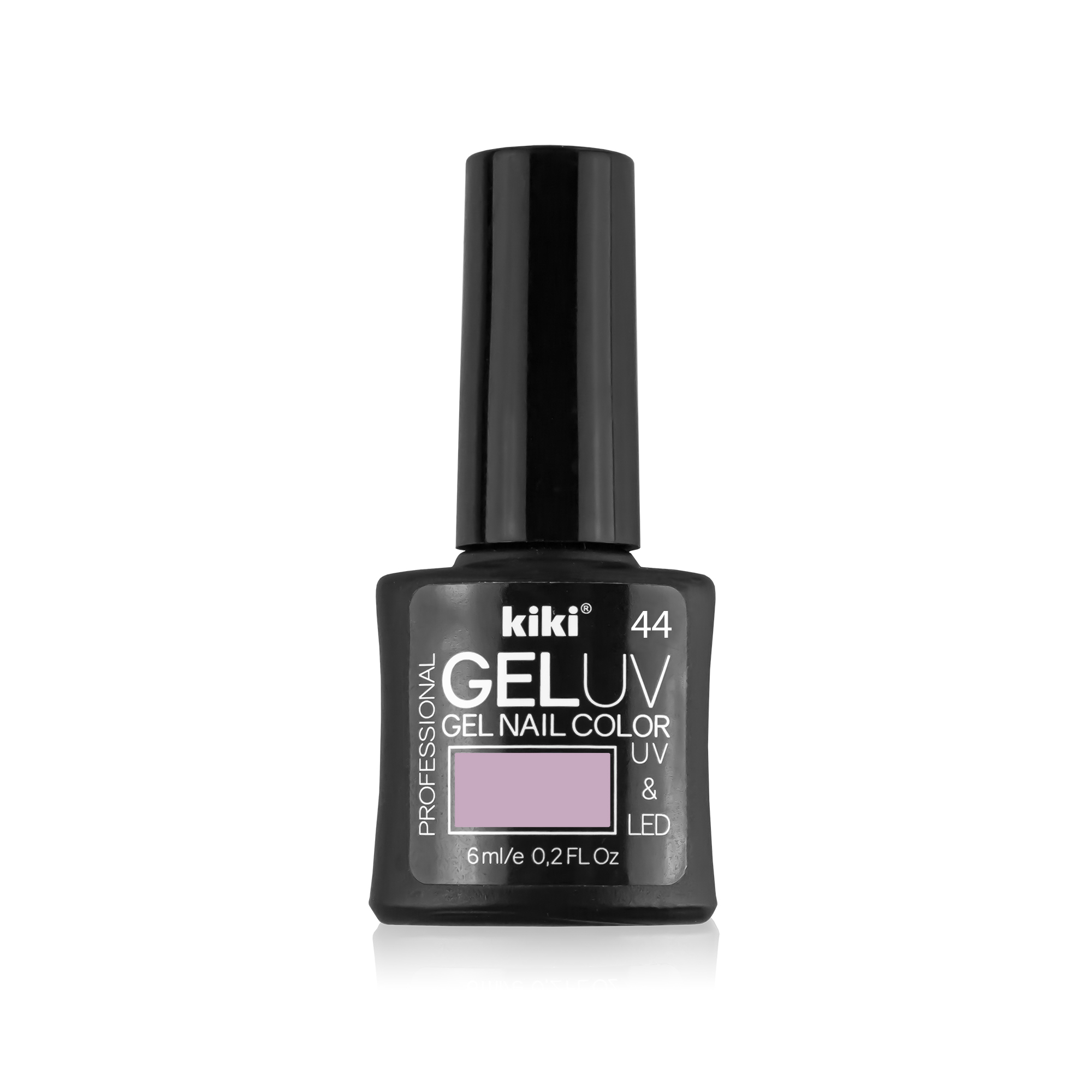 Гель-лак для ногтей Kiki Gel Uv&Led 44 светло-розово лиловый kiki каучуковая база для ногтей прозрачная gel uv