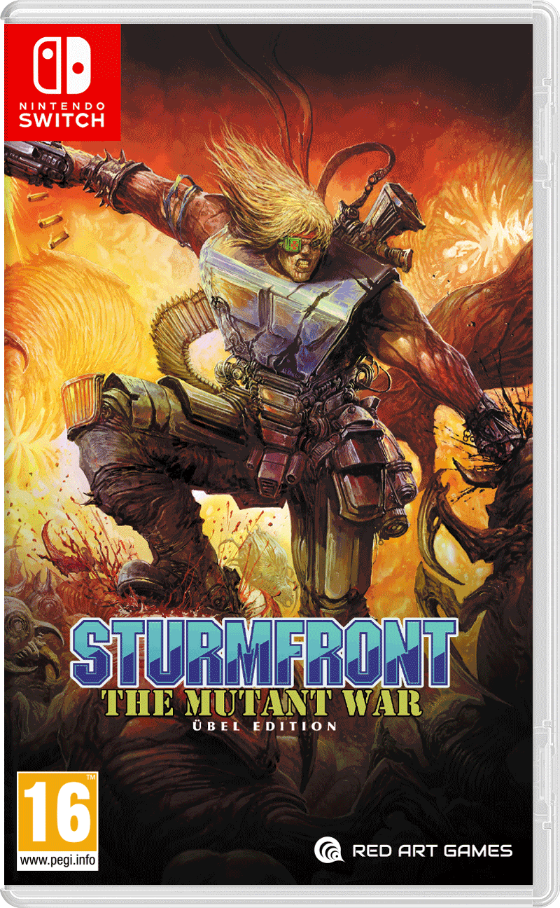 Игра SturmFront - The Mutant War: Ubel Edition для Nintendo Switch, английская версия