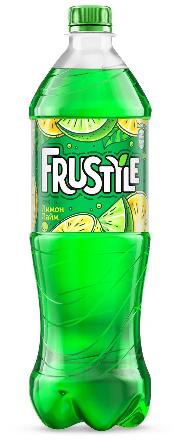 Напиток Frustyle газированный, со вкусом лимона и лайма, 500 мл